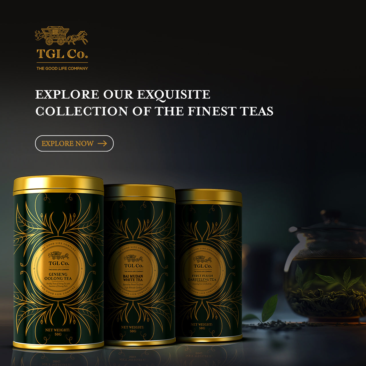 The Luxe Tea Connoisseur Collection