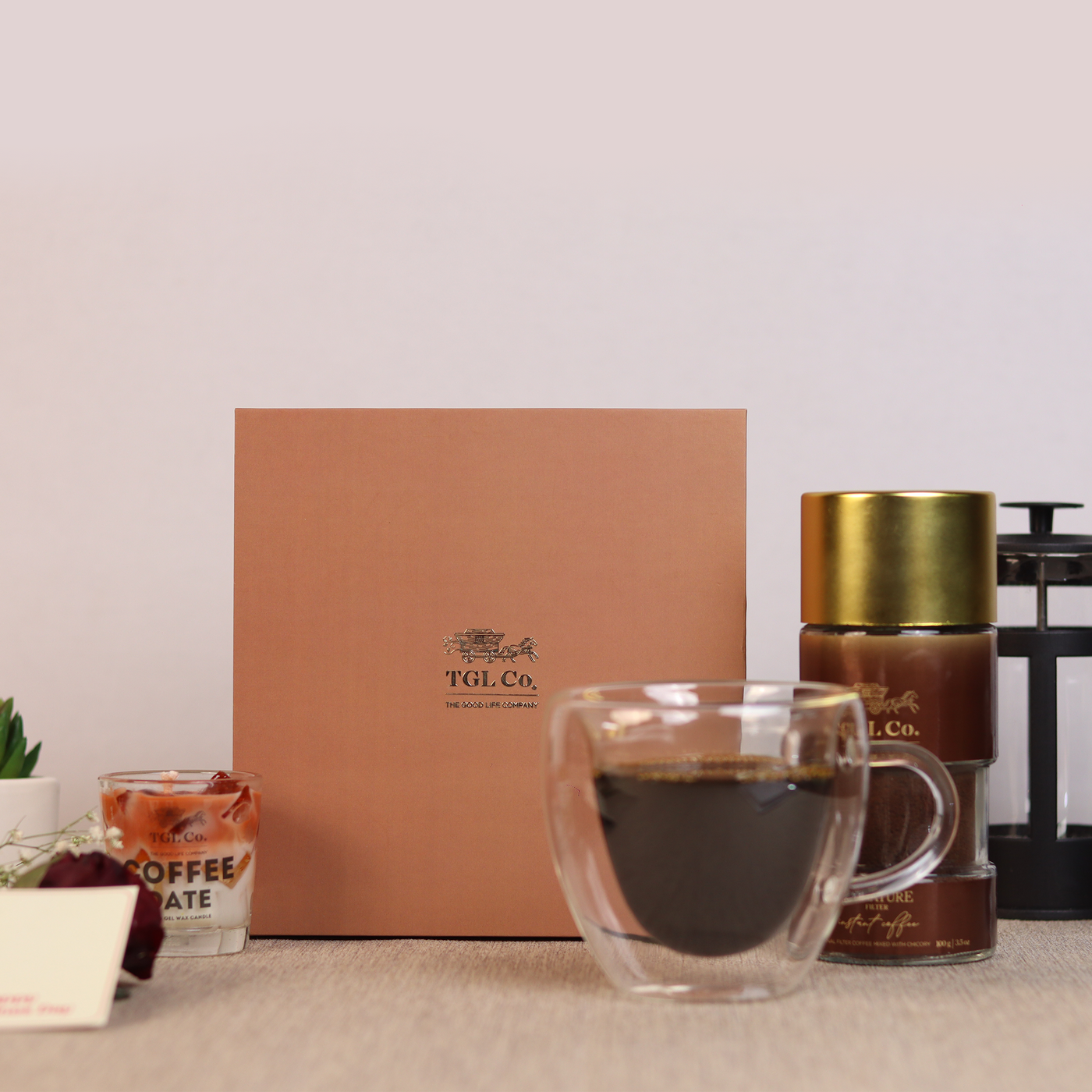 Mocha Muse Gift Box (100g Coffee + Scented Candle)