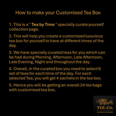 Curate your "Tea By Time" Box